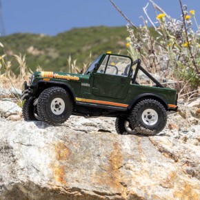Axial 1/30 SCX30 Jeep CJ-7 GenRight 4X4 RTR Brushed Rock Crawler
