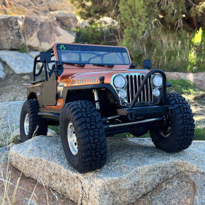 Axial SCX10 III Jeep CJ-7 4X4 RTR Brushed Rock Crawler, Copper