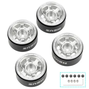 MEUS Racing 0,7-Zoll Beadlock-Felgen, Tiefbettfelgen für 1/30 Axial SCX30