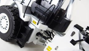 Hydraulik-Radlader G921H Vollmetall 1:16, RTR, weiß