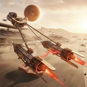 MagicHolz Star Wars - Anakin Skywalkers Podracer
