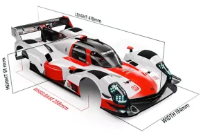 BittyDesign - GR010 clear Hypercar body 1/10 190mm