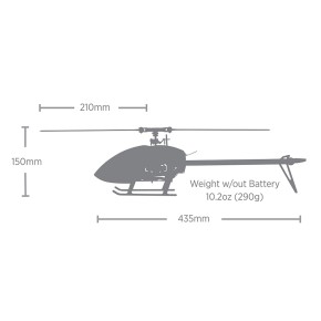 Blade InFusion 210 BNF Basic with AS3X and SAFE