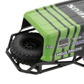 MEUS Racing MB18 Karosserie- und Chassis-Rahmen-Set (Grün/Pink)