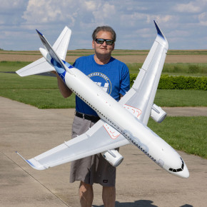 Airbus A320neo Twin 64mm EDF BNF Basic with AS3X+ and SAFE Select