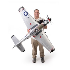 E-flite P-51D Mustang "Big Beautiful Doll" 1.5m BNF Basic