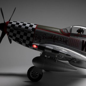 E-flite P-51D Mustang "Big Beautiful Doll" 1.5m BNF Basic