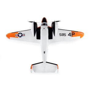 Beechcraft D18/RC-45J 1.5m BNF Basic with AS3X+ and SAFE Select