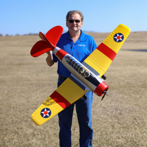 SNJ-5/AT-6 Texan 1.5m BNF Basic with AS3X+ and SAFE Select