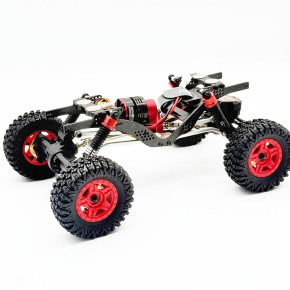 Terra Comp 1/18 ARTR Crawler schwarze Flammen Edition Furitek