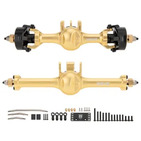 MEUS Racing TRX4M Metall-V2-Isokinetik-Achsen