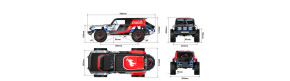MJX Hyper GO H8P 1/8 Ford Bronco R Crawler