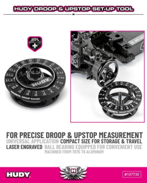 DROOP & UPSTOP SET-UP TOOL HUDY