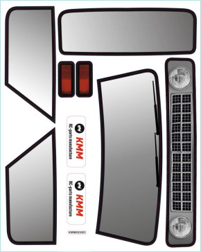 Karo KMM unbreakable + Dekor Grafitti-Designprint für Tekno MT410