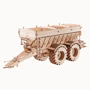 MagicHolz Kirovets K-7M Traktor mit Anhänger