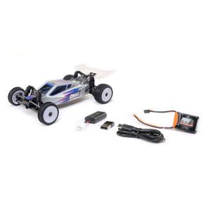 Losi 1/24 Micro-B 2WD Buggy RTR Silber