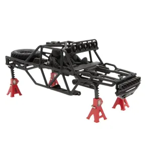 MEUS Racing MB18 Karosserie- und Chassis-Rahmen-Set (Rot)