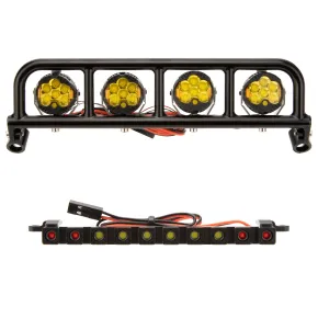 MEUS Racing RC LED-Runddachleuchte & Hochmontierte Rückleuchte