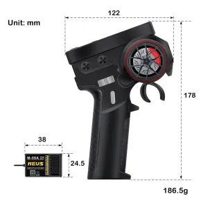 MEUS Racing ME-8B RC Fernsteuerung 8CH 2.4GHz & M-08A Receiver