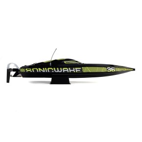 Pro Boat Sonicwake 36" V3 Self-Righting V-Hull Boat RTR, Black