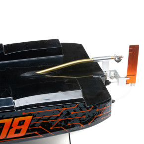 Blackjack 42" 8S Brushless Catamaran RTR: Black/Orange