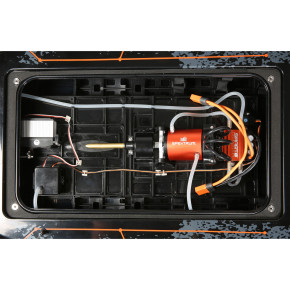 Blackjack 42" 8S Brushless Catamaran RTR: Black/Orange