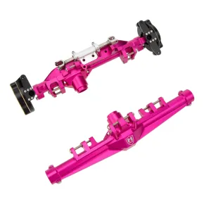 MEUS Racing Metal H10 Optic Vorder- und Hinterachsgehäuse Pink