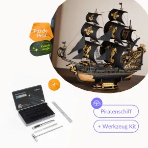 MagicHolz The Seahorse Barque Piratenschiff