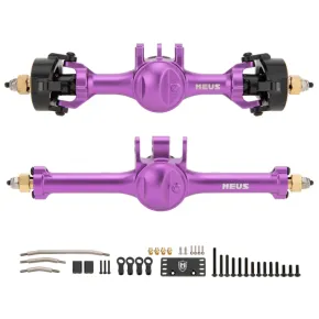 MEUS Racing TRX4M Metall-V2-Isokinetik-Achsen