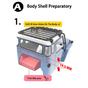 Aluminum Complete Rear Bed Vanquish VS4-10 Phoenix RC4WD