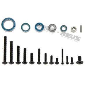 Meus Racing Schrauben- und Kugellagerset aus Metall/Stahl