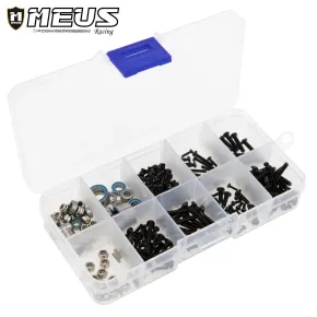 Meus Racing Schrauben- und Kugellagerset aus Metall/Stahl
