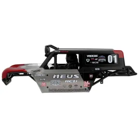 MEUS Racing MB10 Karosserie (ABS-Schale) und Nylon-Käfig Rot