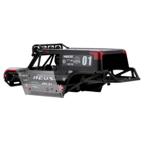 MEUS Racing MB10 Karosserie (ABS-Schale) und Nylon-Käfig Rot