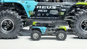 MEUS Racing MB30 Karosserie mit Nylon-Rahmen für 1/30 Axial SCX30 Crawler