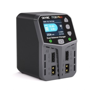 SkyRC T120 Pico AC Ladegerät LiPo 2-4s 6A 2x60W