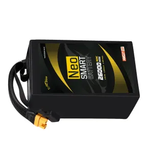 Tattu 26000 mAh 12S 10C 44,4 V Smart-LiPo-Akku AS150U-F-Stecker