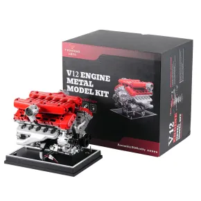 Teching DM109 V12 Engine Aluminium Stainless Steel Kit