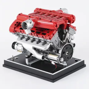 Teching DM109 V12 Engine Aluminium Stainless Steel Kit