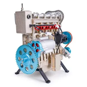 Teching DM113 4 Cylinder Engine Aluminium Stainless Steel Kit