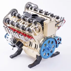 Teching DM118 V8 Engine Aluminium Stainless Steel Kit