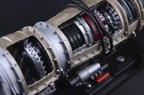 Teching DM135 Kleines Mantelstromtriebwerk (Turbofan) Bausatz