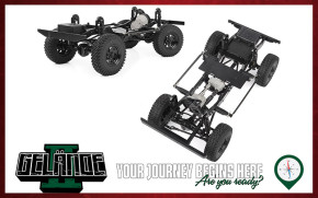 Gelande II Truck Kit LR Defender D90 Hart-Karo-Set RC4WD (RC4ZK0073)