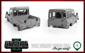 Gelande II Truck Kit LR Defender D90 Hart-Karo-Set RC4WD (RC4ZK0073)