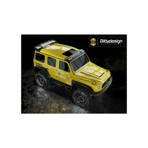 Bittydesign W464 1/18 clear body for TRAXXAS TRX-4M, Pre-cut