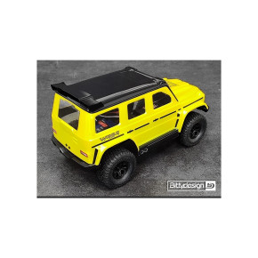 Bittydesign W464 1/18 clear body for TRAXXAS TRX-4M, Pre-cut