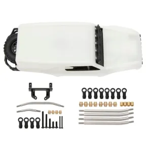 MEUS Racing MB18 Karosserie- und Chassis-Rahmen-Set (Weiß)