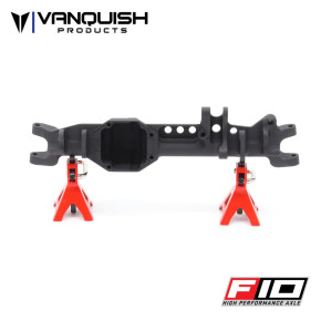 Vanquish F10 Aluminum Front Axle Housing (Black)