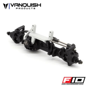 Vanquish F10 Aluminum Servo On Axle Mount (black)